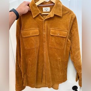 The Normal Brand Mustard Jacket Corduroy Size Large